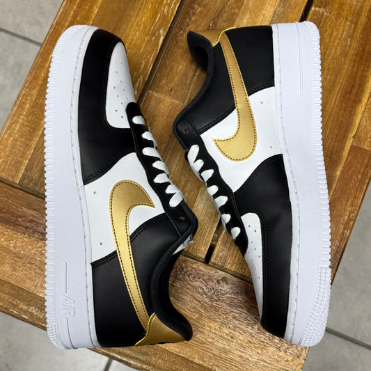 Air Force 1 ‘07 ‘Black Gold’ (Worn)