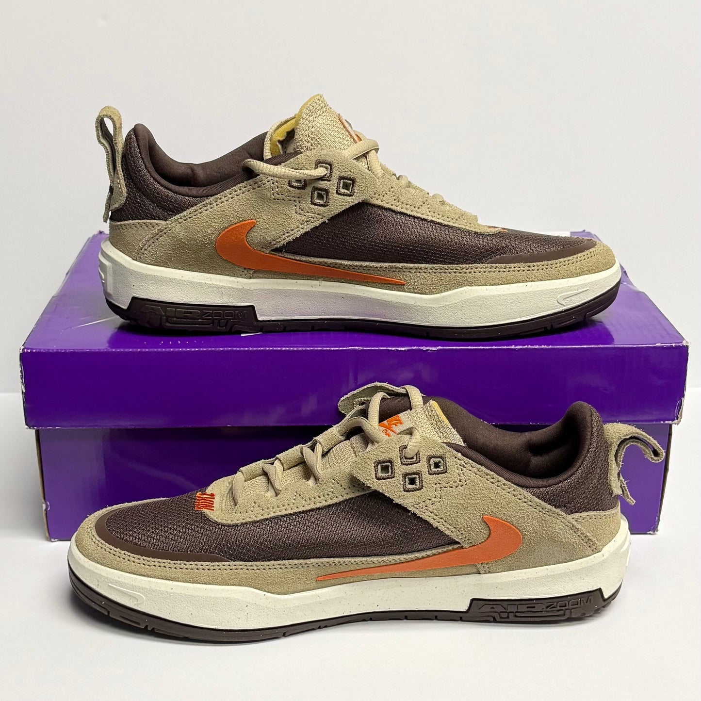 Nike SB Day One Desert Khaki Campfire Orange