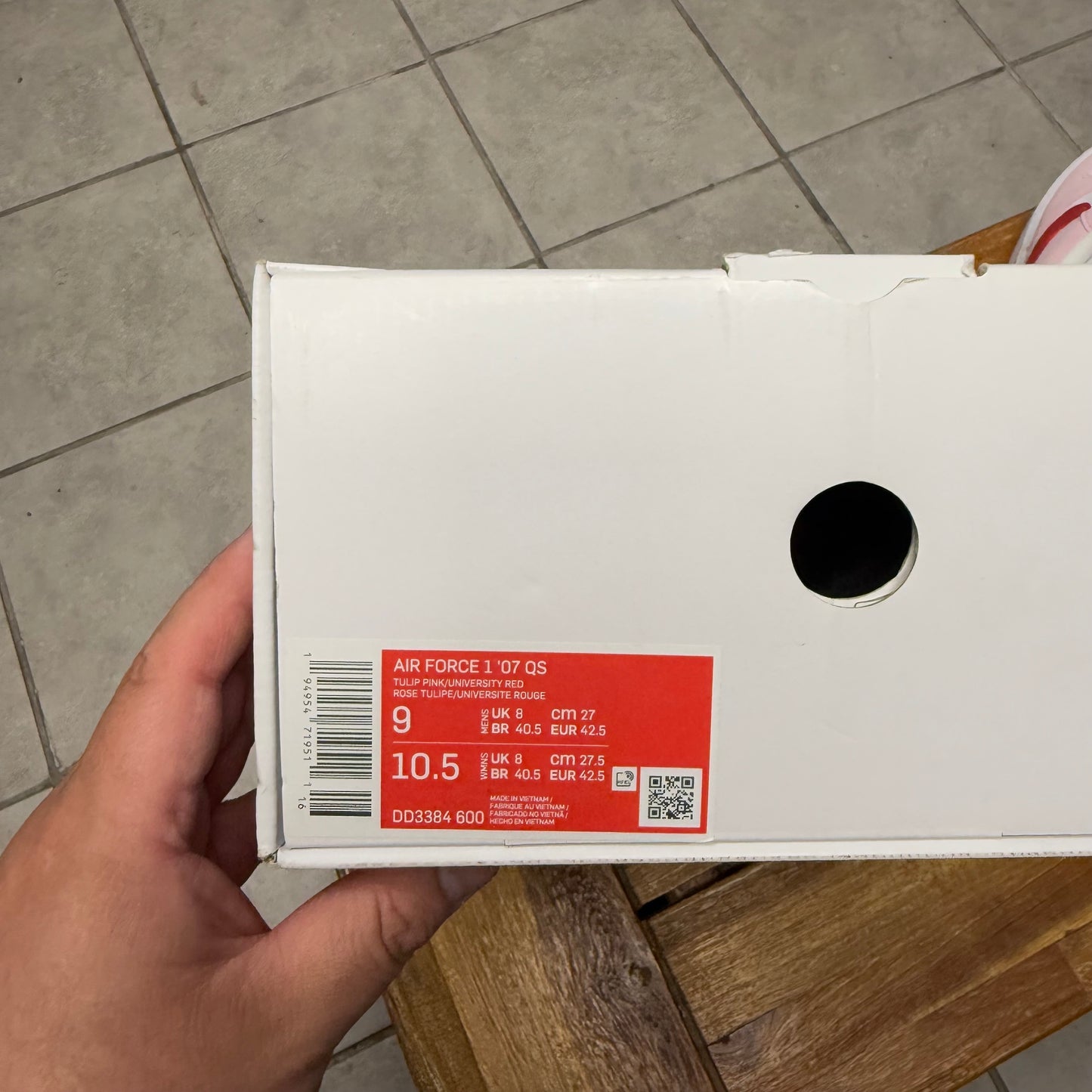 Air Force 1 Low Valentine’s Day Love Letter
