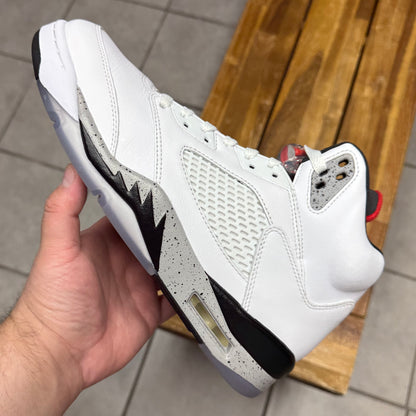 Jordan 5 White Cement (Worn)