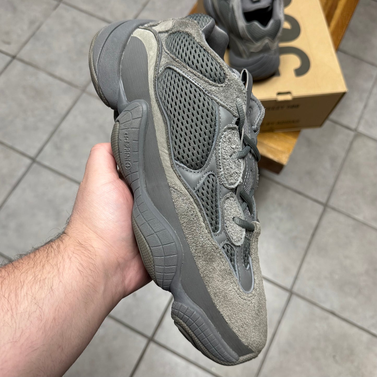 Yeezy 500 Granite (Worn)