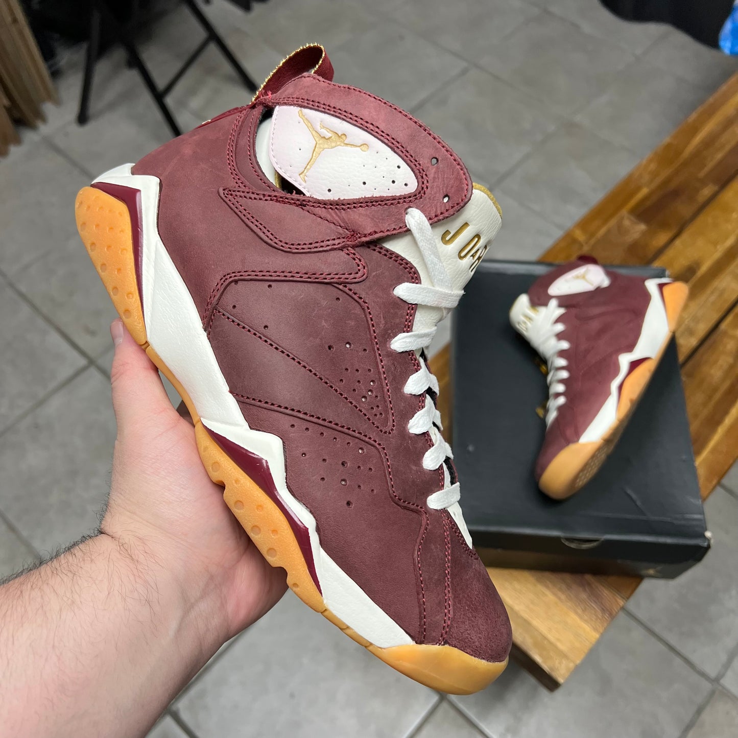 Jordan 7 Cigar (Worn)