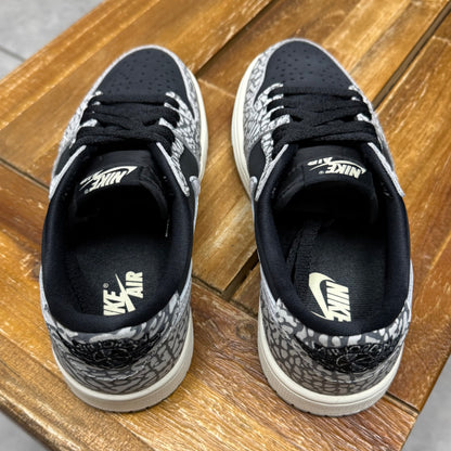 Jordan 1 Low OG Black Cement (Worn)