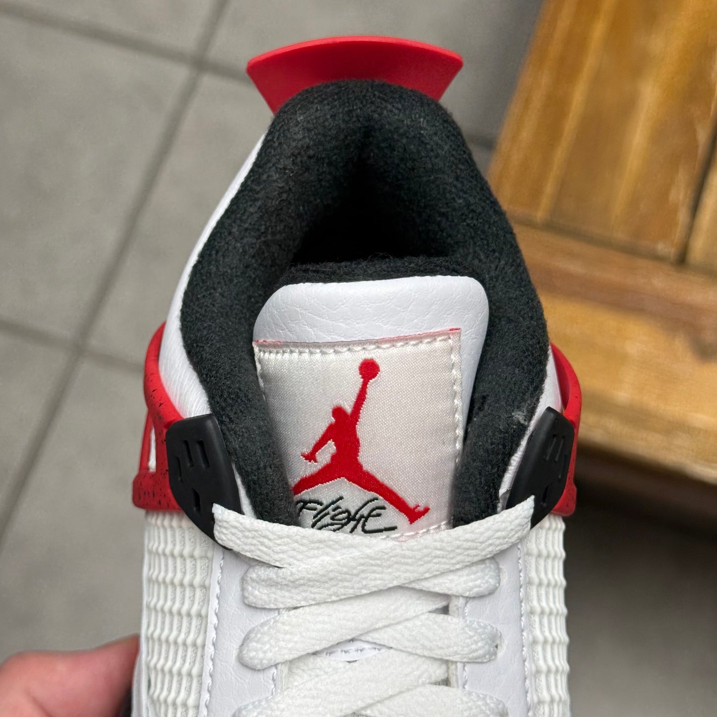 Jordan 4 Red Cement