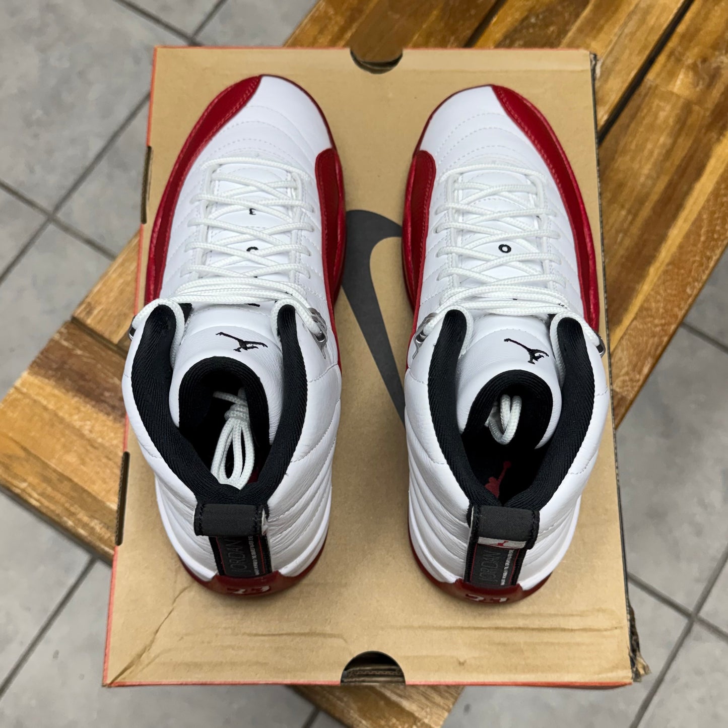 Jordan 12 Cherry 2023 (Worn)