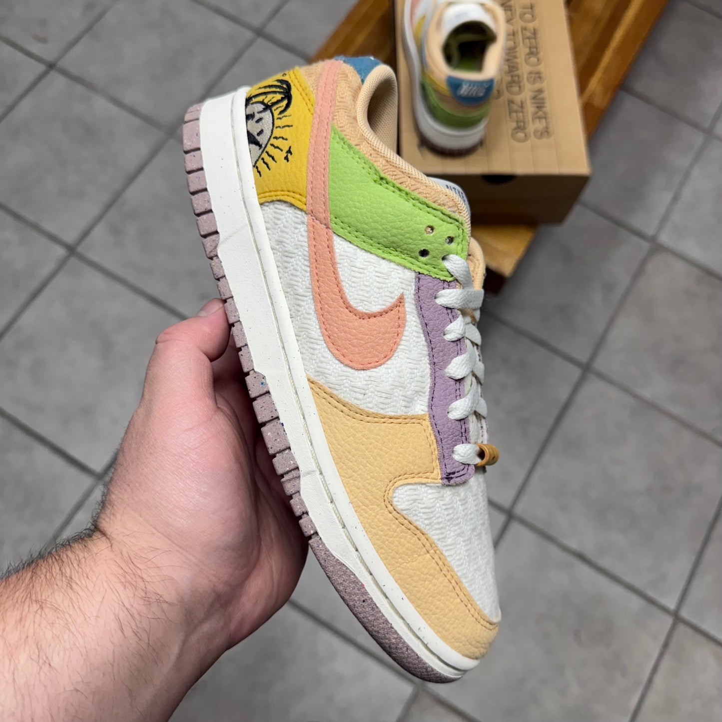 Dunk Low Sun Club (Worn)