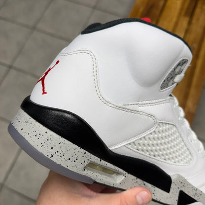 Jordan 5 White Cement (Worn)