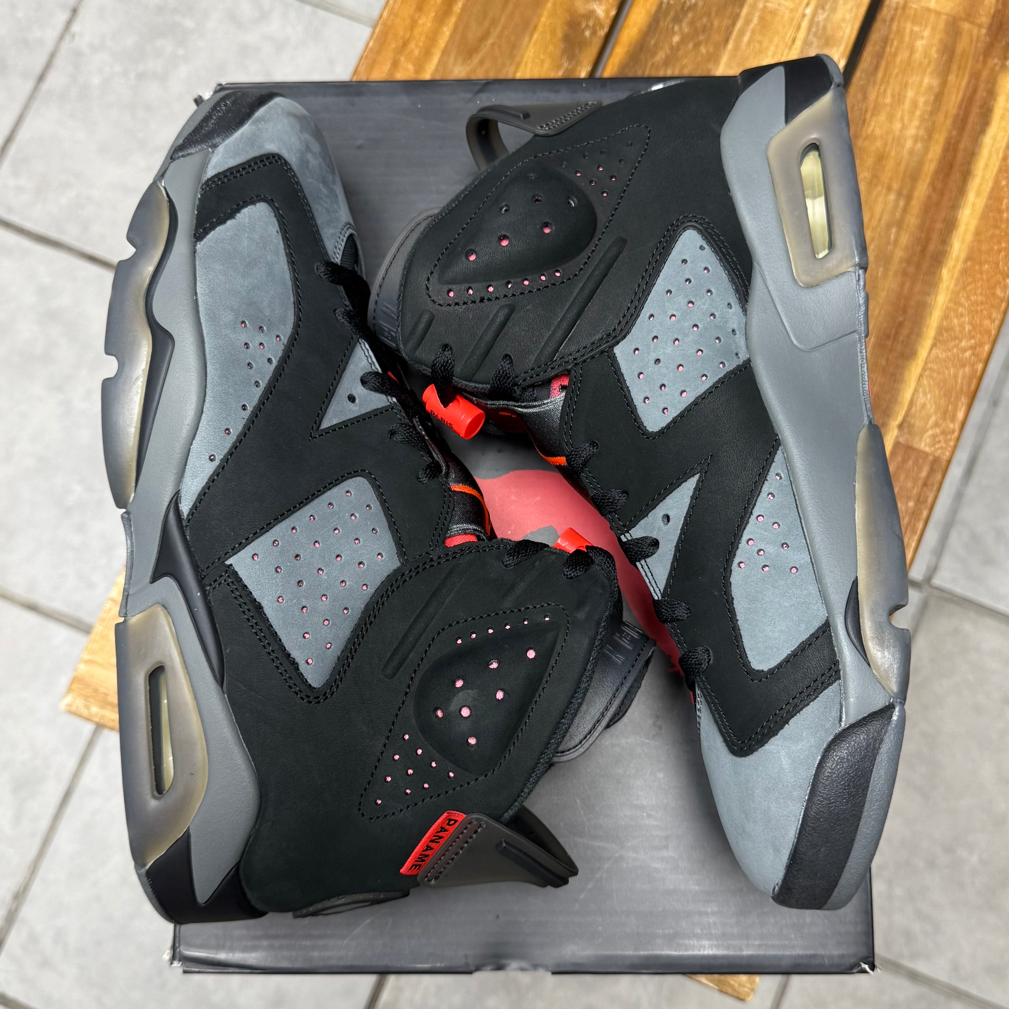Paris Saint-Germain x Air Jordan 6 Retro Iron Grey – Sneaker Avenue