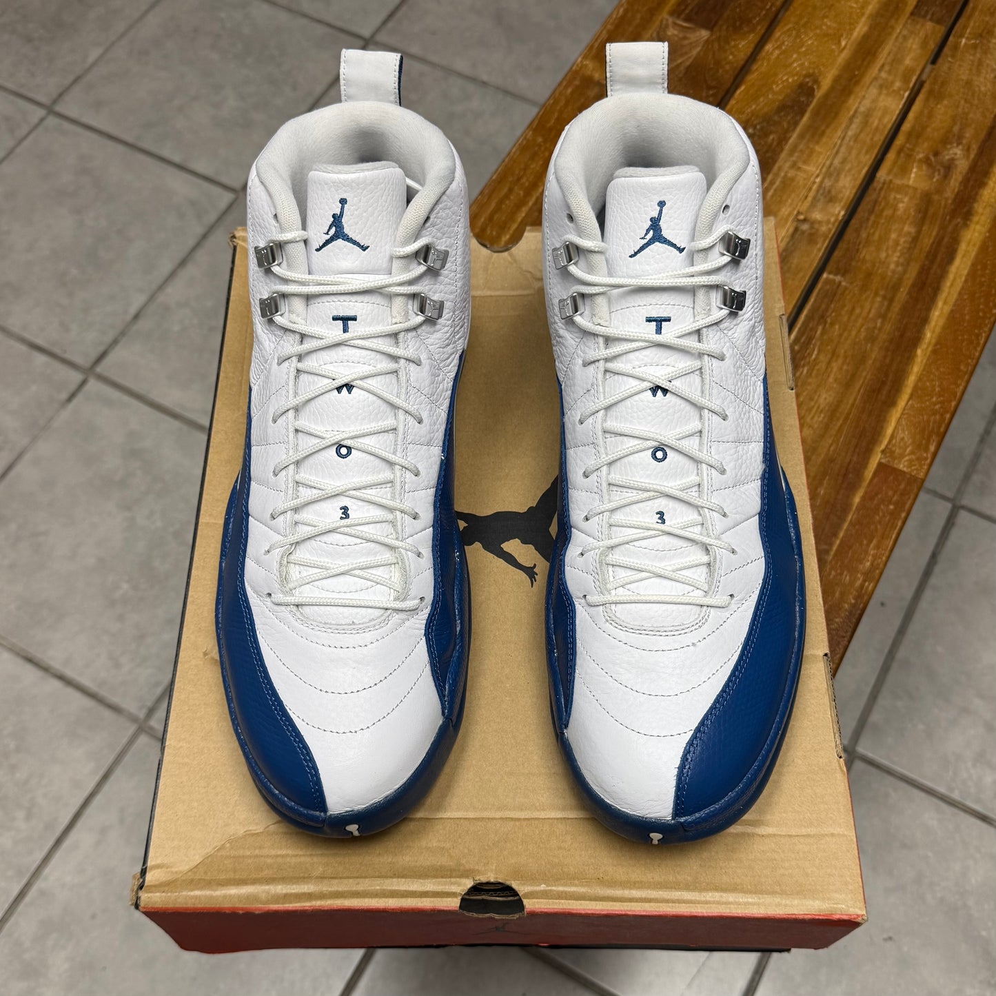 Jordan 12 French Blue 2016 (Worn)