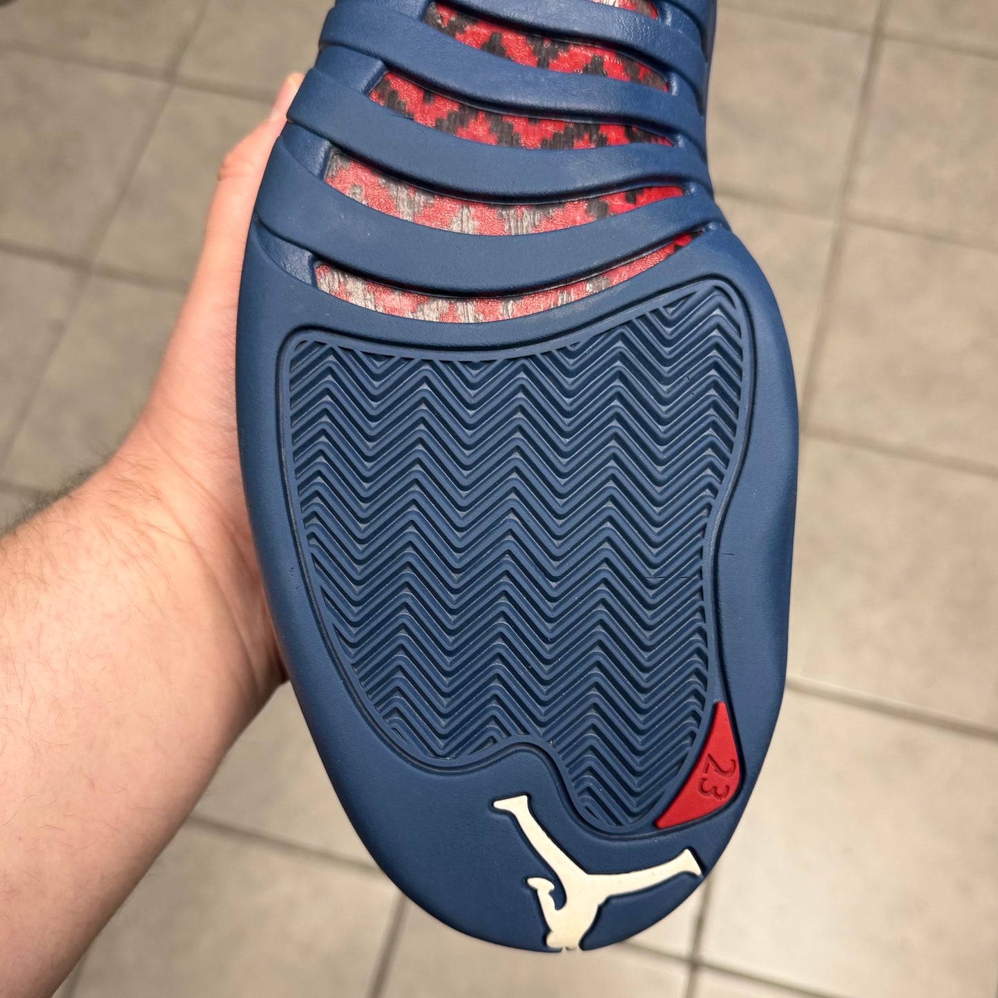 Jordan 12 French Blue 2016 (Worn)