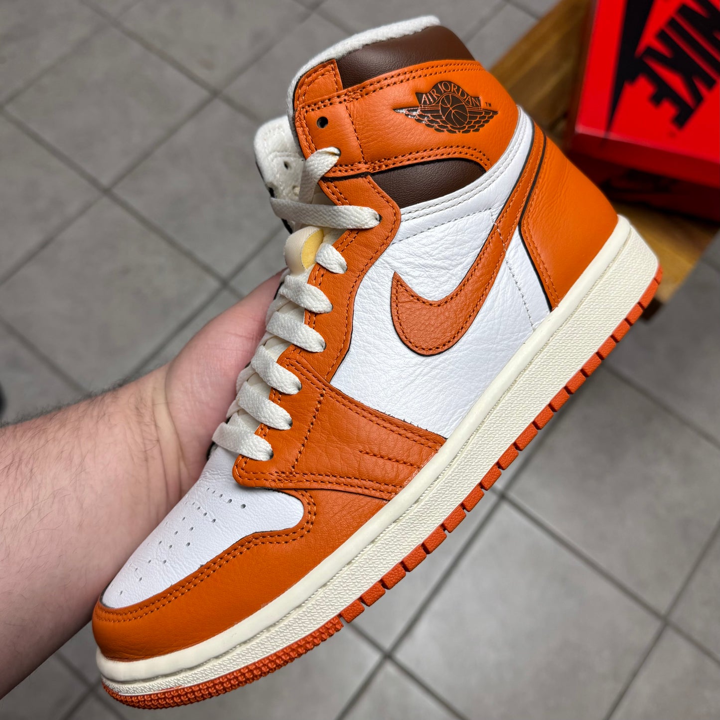 Jordan 1 High OG Starfish (Worn)