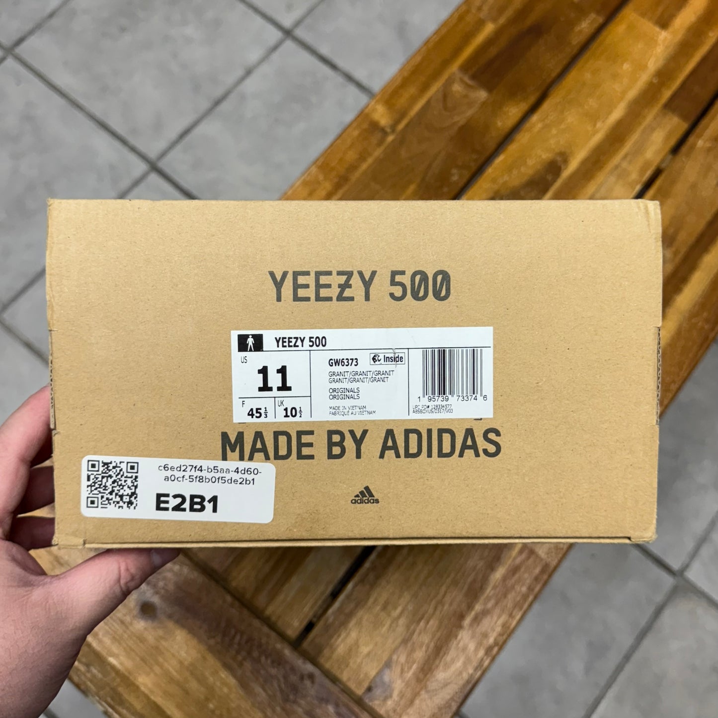 Yeezy 500 Granite (Worn)