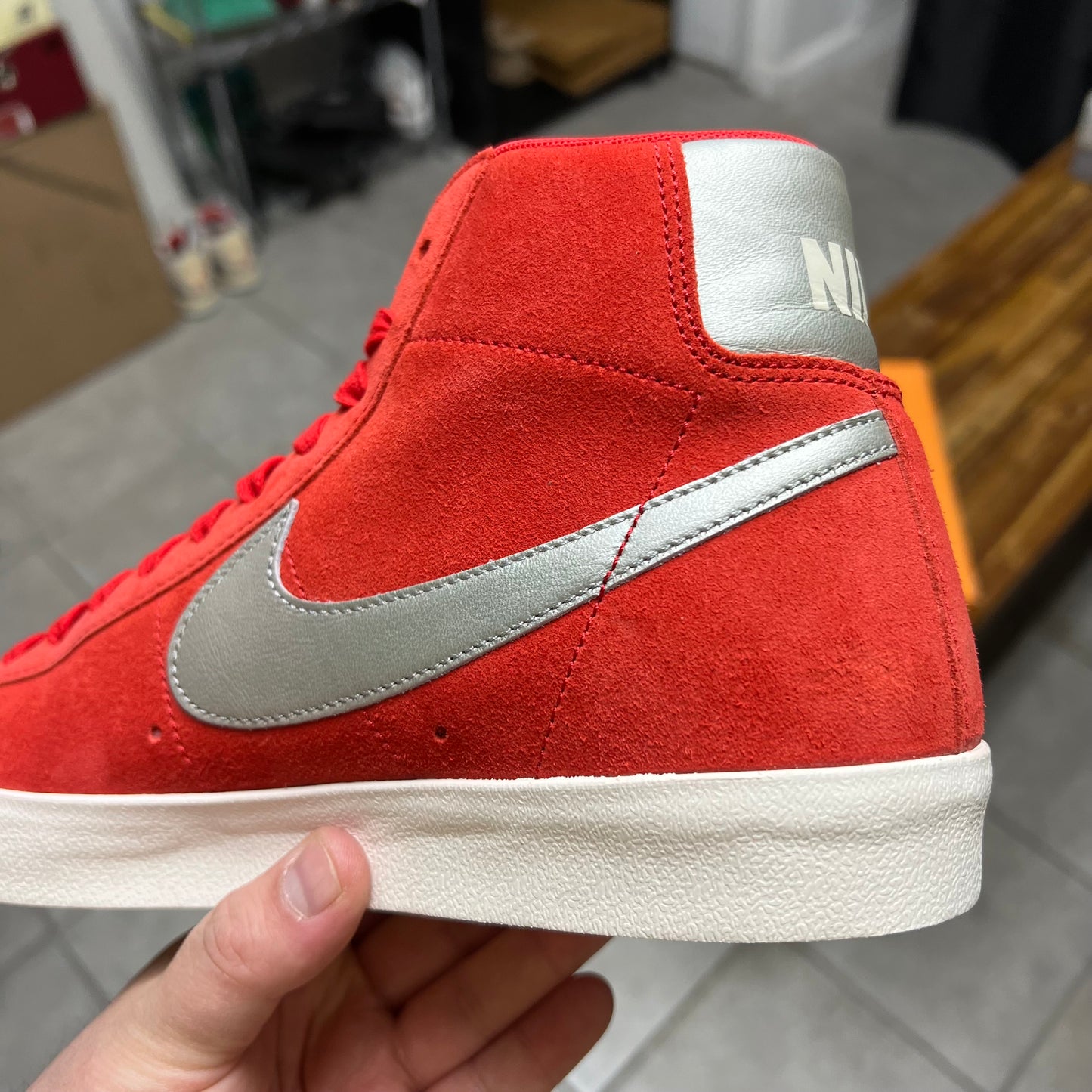 Blazer Vintage Mid University Red (Worn)