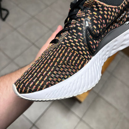 Nike React Infinity Run Flyknit 3 Black Multi (Worn)