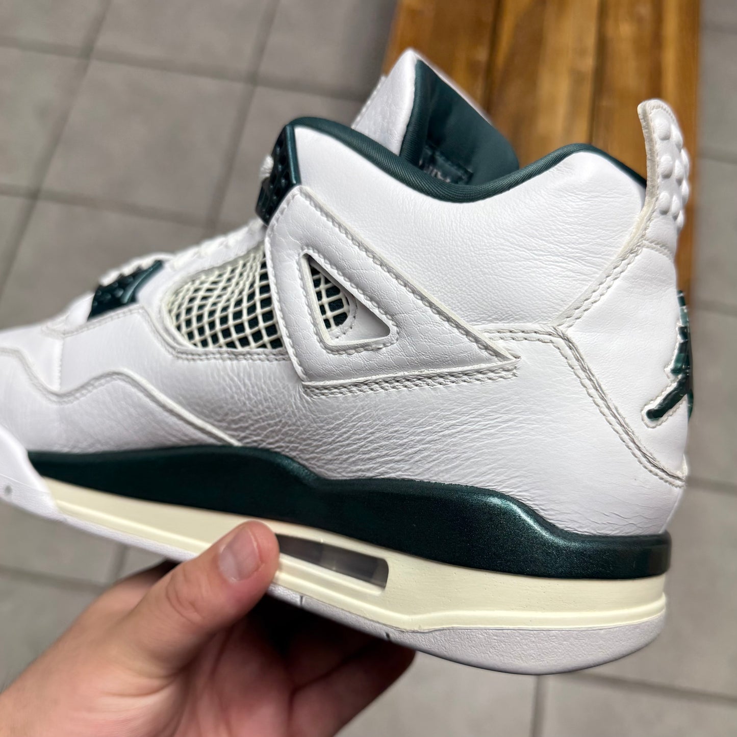 Jordan 4 Oxidized Green (Worn)