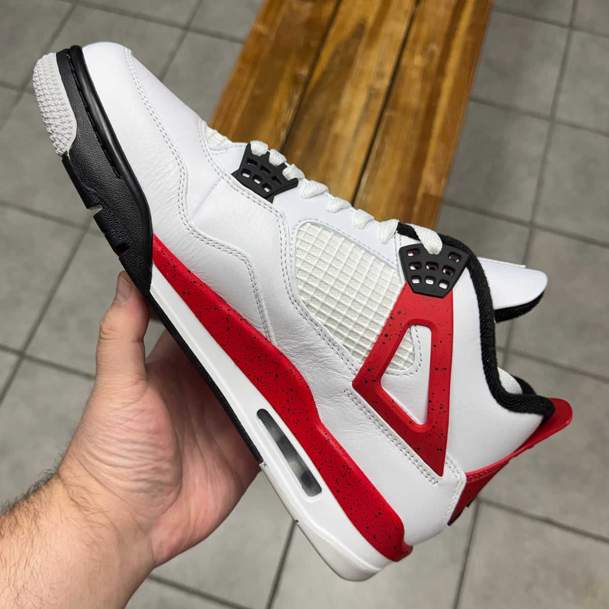 Jordan 4 Red Cement