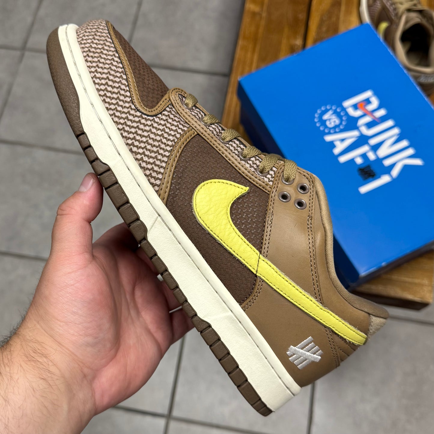 Dunk Low x Undefeated ‘Canteen’ (Worn)
