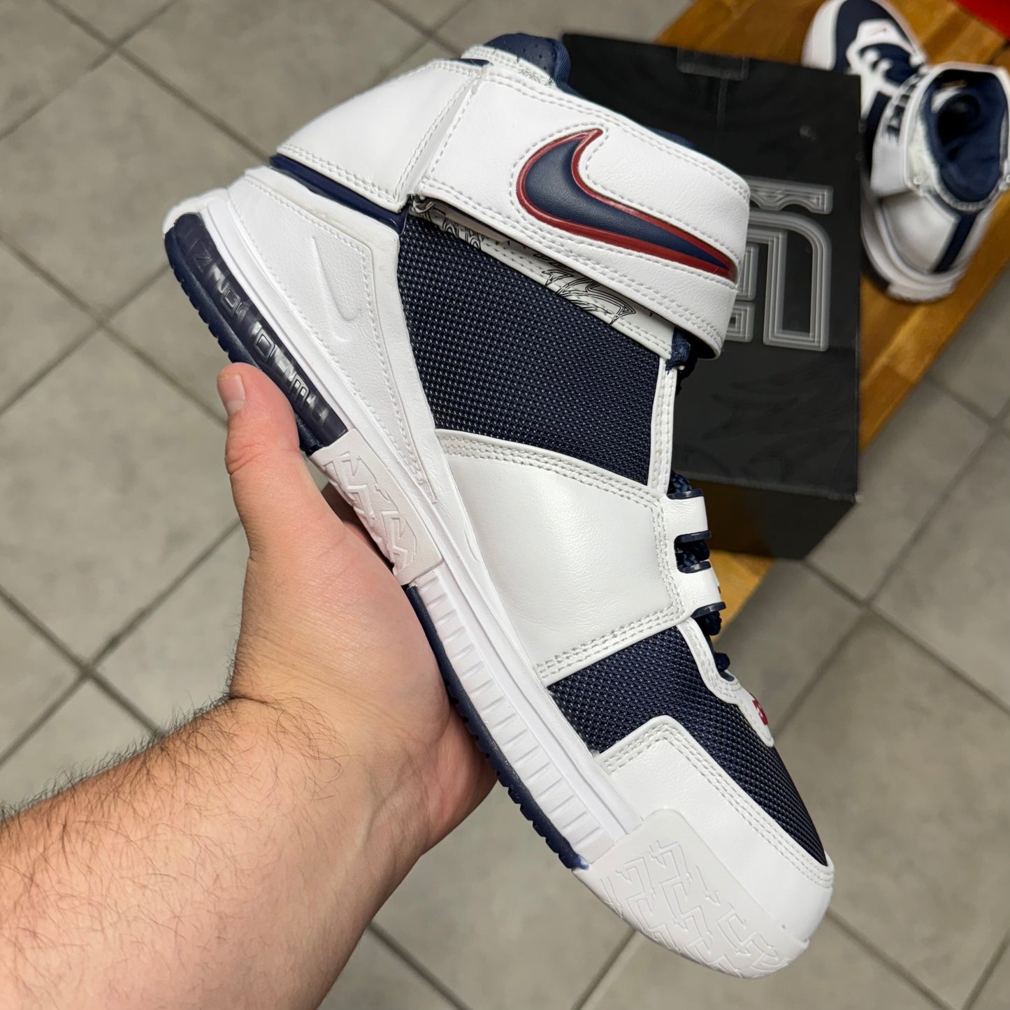 Nike Zoom LeBron 2 USA (Worn)