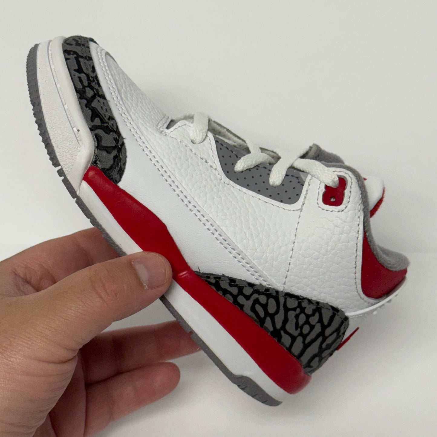 Jordan 3 Fire Red TD (Worn)