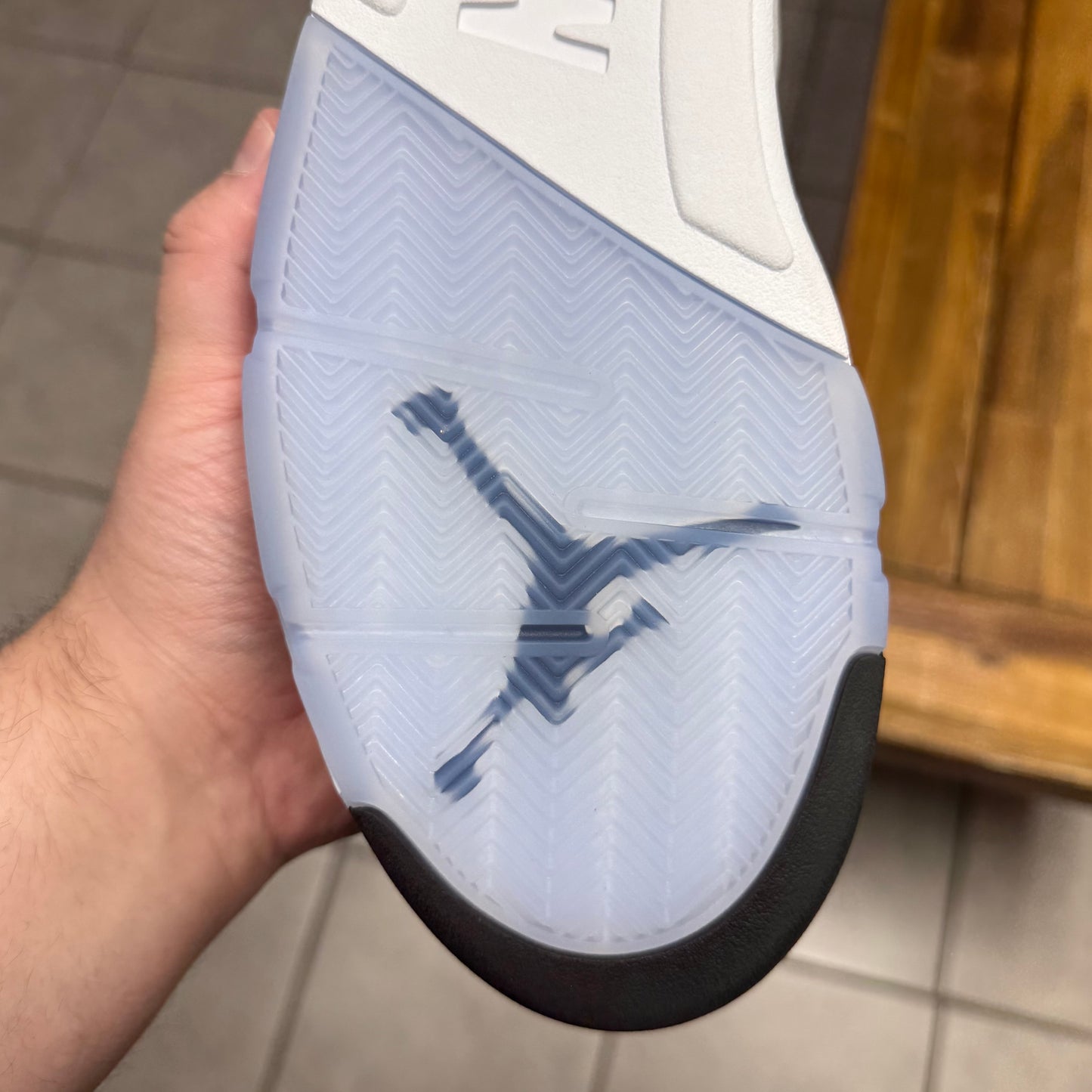 Jordan 5 White Metallic 2026 (Worn)