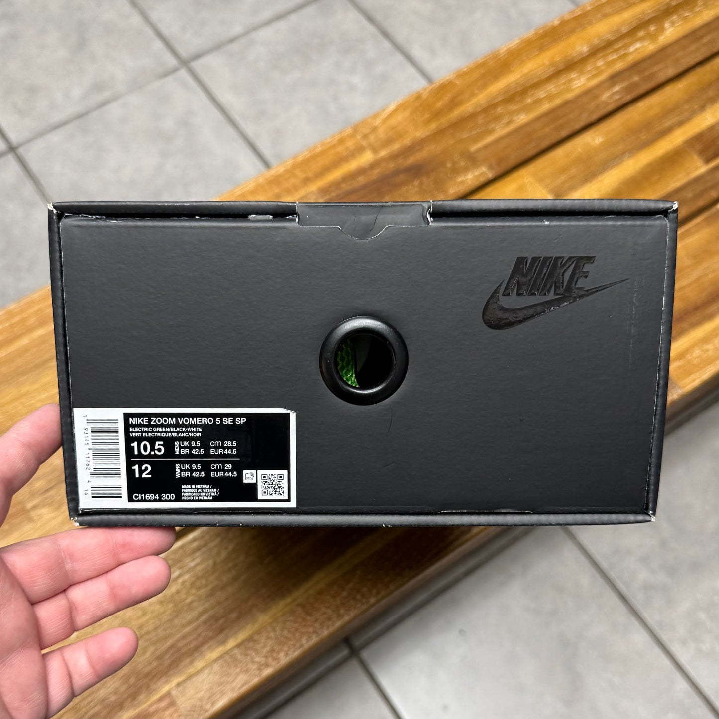 Air Zoom Vomero 5 Electric Green (Worn)
