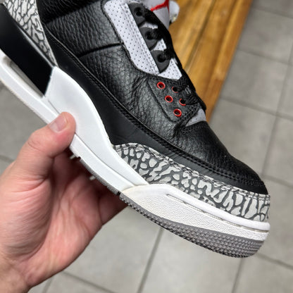 Jordan 3 Black Cement 2018 (Worn)