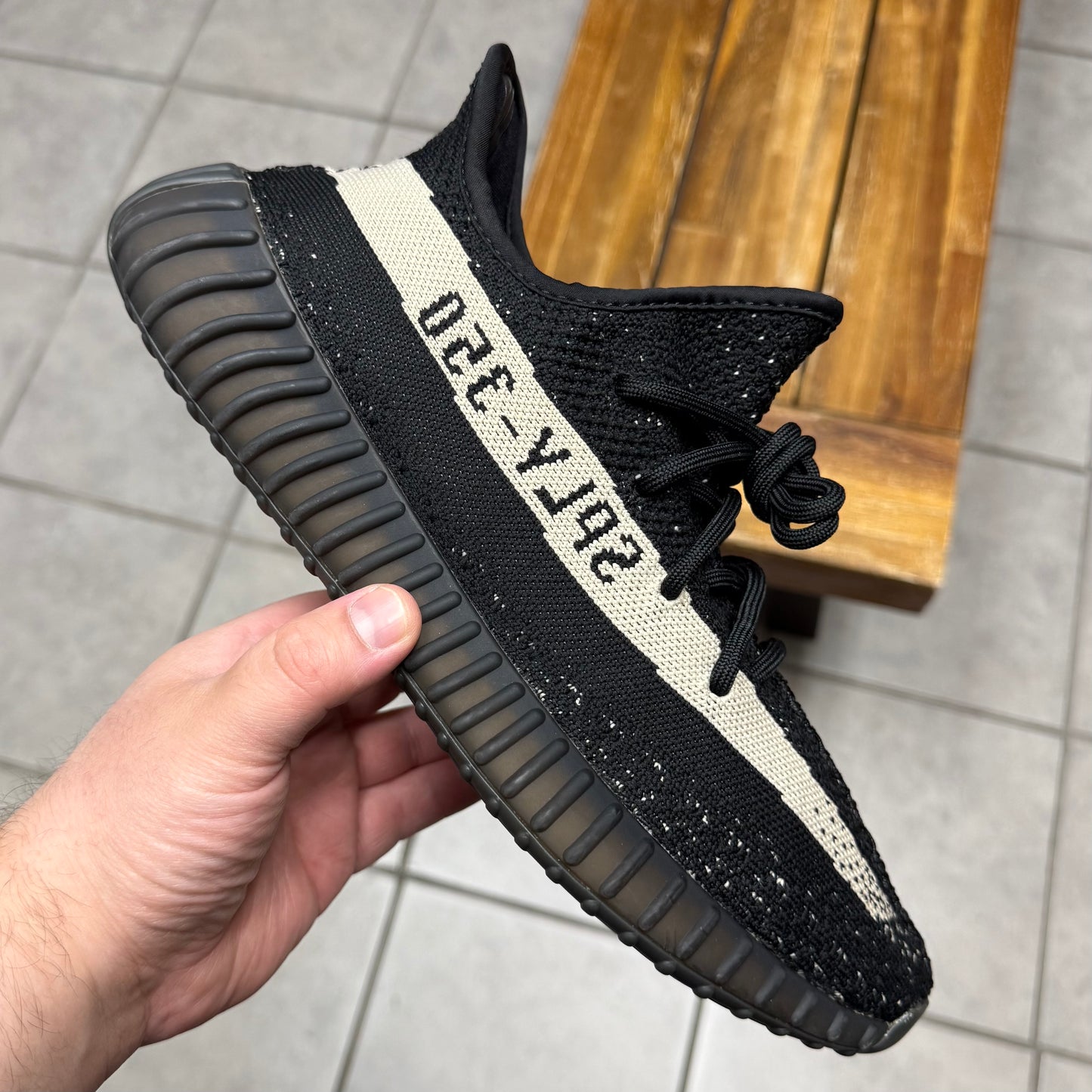 Yeezy 350 V2 Oreo (Worn)