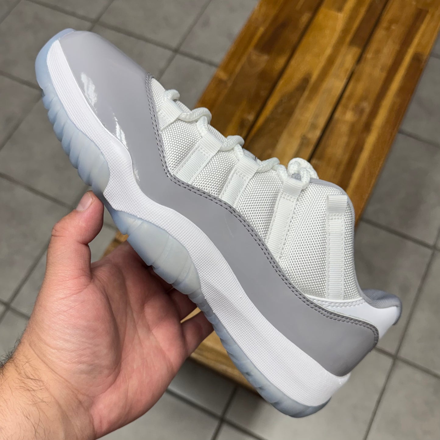 Jordan 11 Low Cement Grey