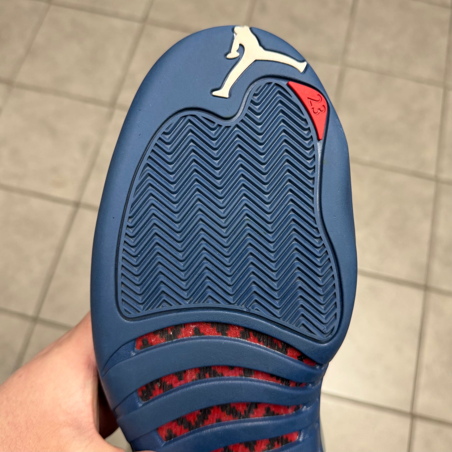 Jordan 12 French Blue 2016 (Worn)