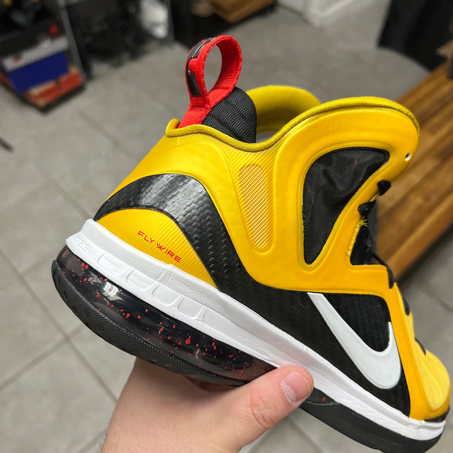 LeBron 9 P.S. Elite Taxi (Worn)