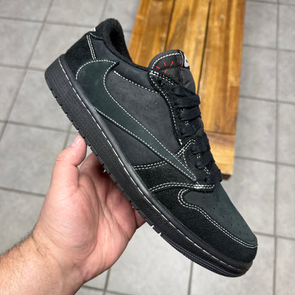 Jordan 1 Low OG x Travis Scott Black Phantom (Worn)