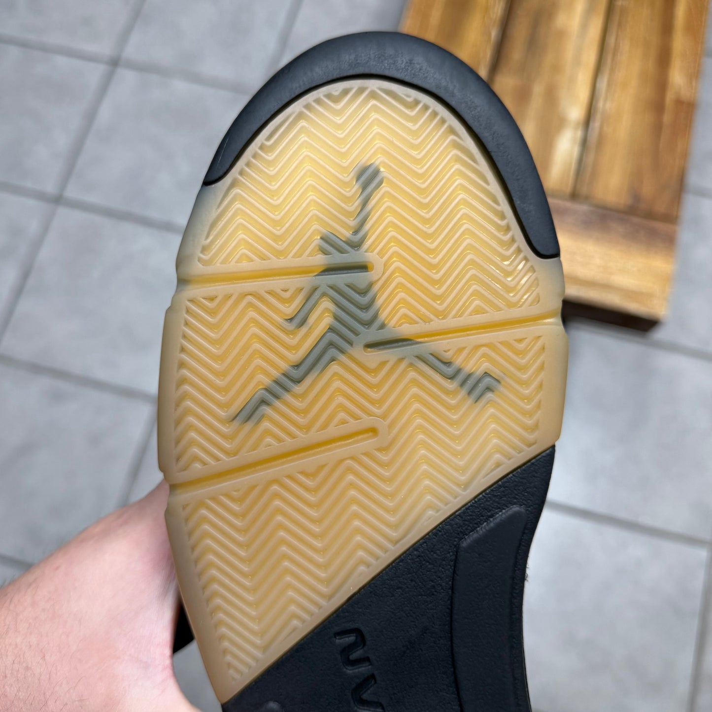 Jordan 5 Anthracite (Worn)