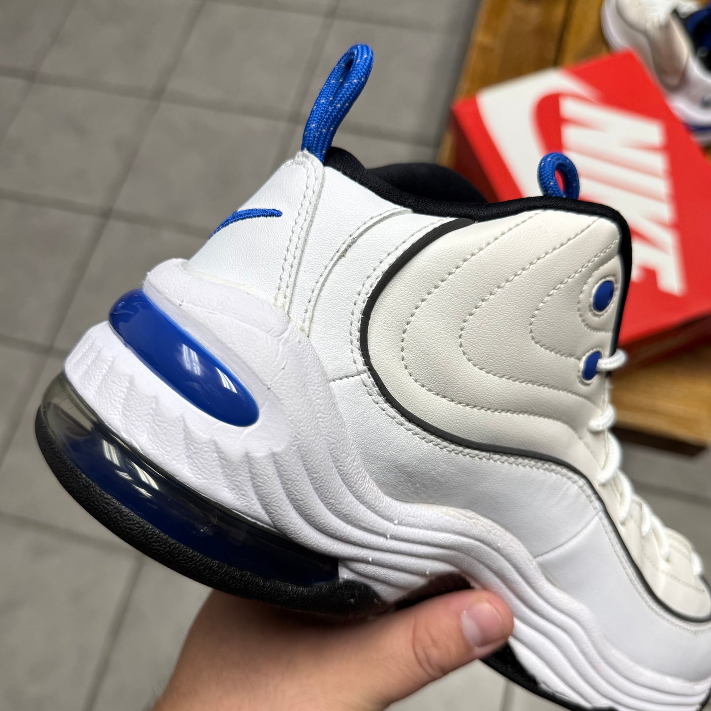 Air Penny 2 White Royal 2016 (Worn)