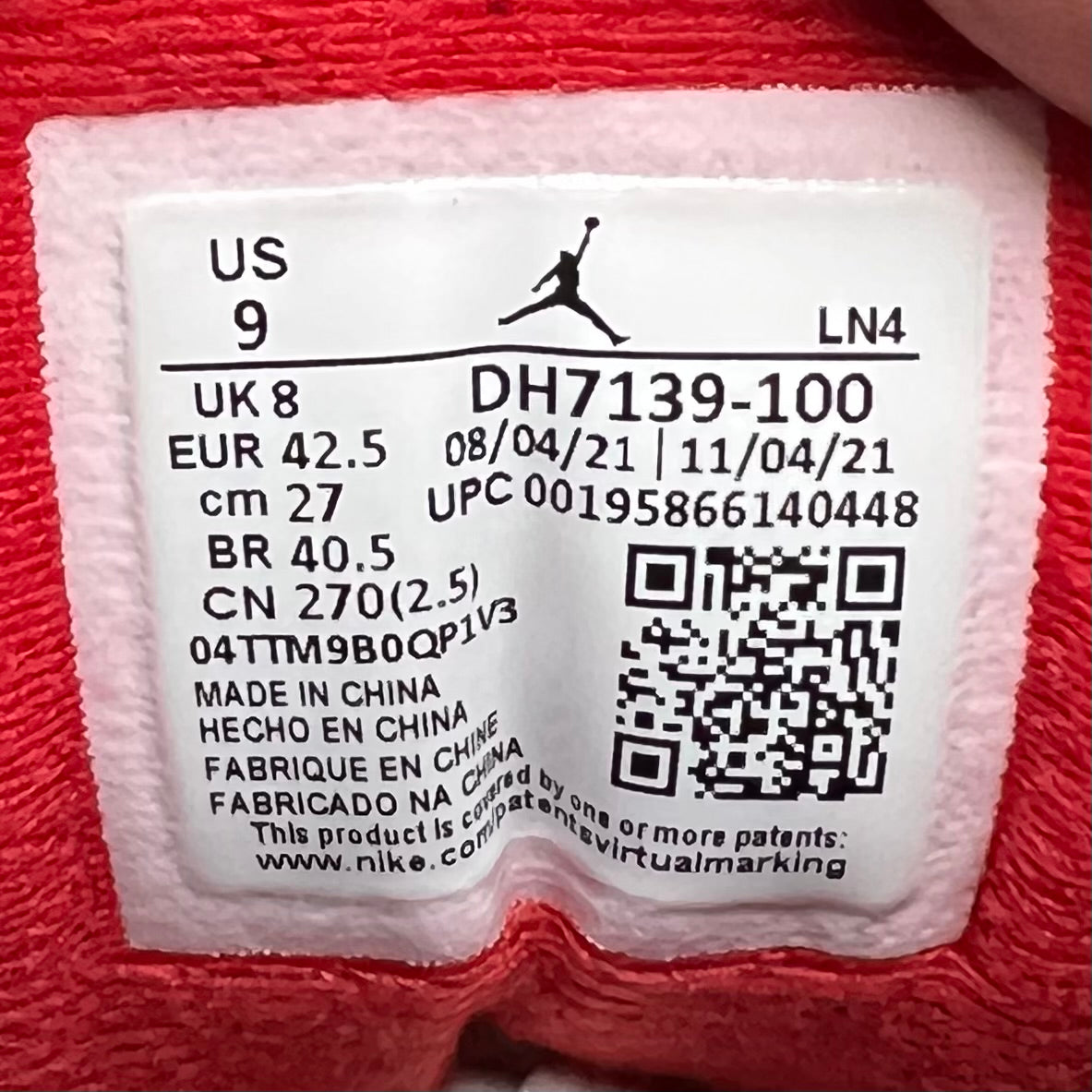 Jordan 3 Muslin (Worn)