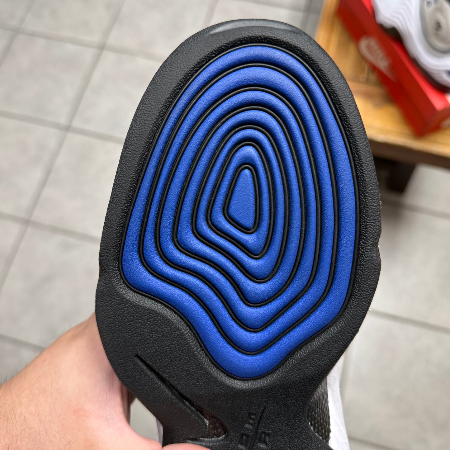Air Penny 2 White Royal 2016 (Worn)