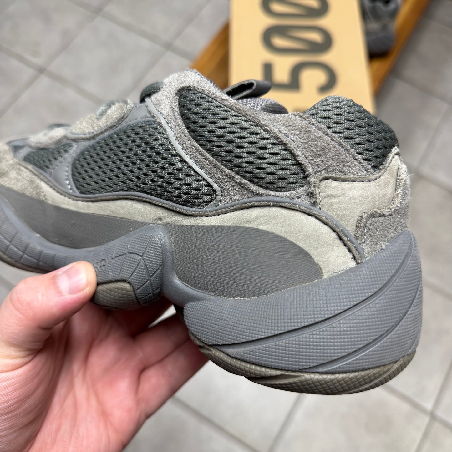 Yeezy 500 Granite (Worn)