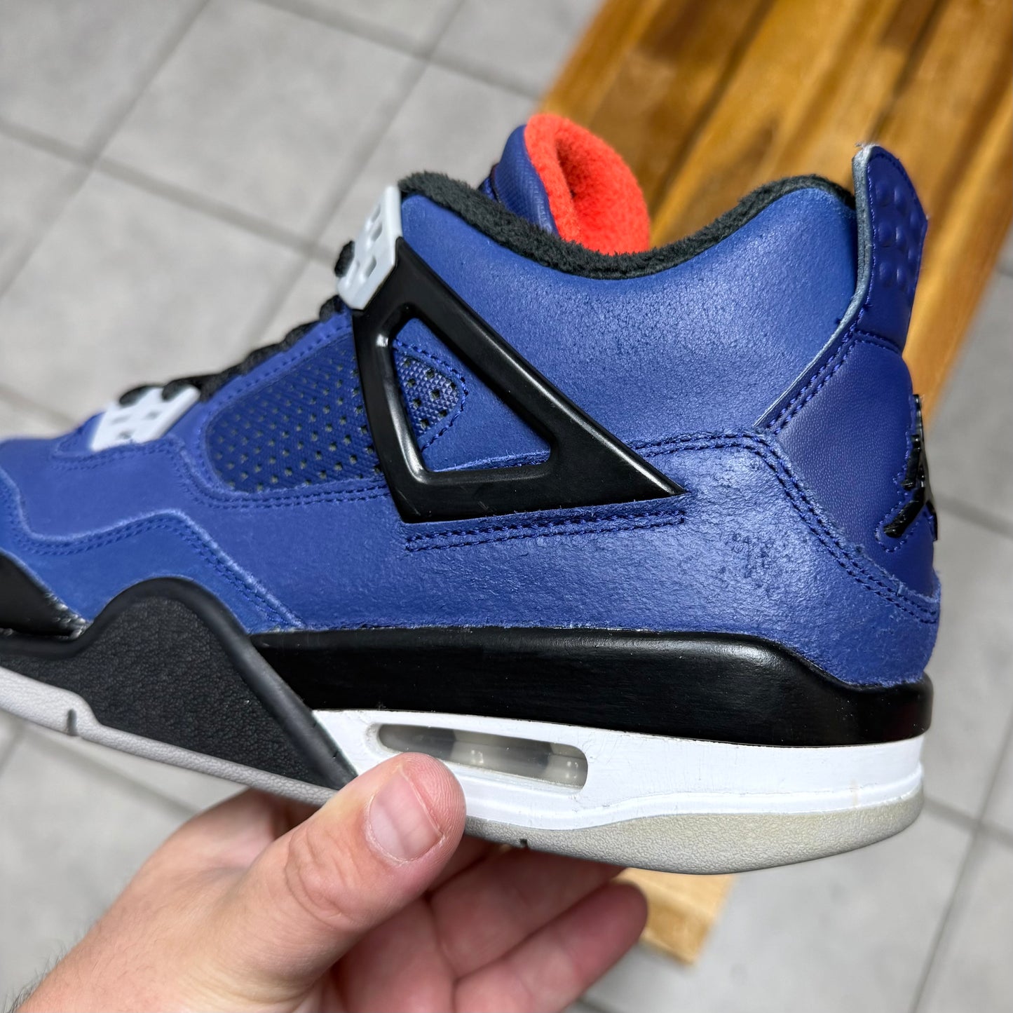 Jordan 4 Retro Winter Loyal Blue (Worn)