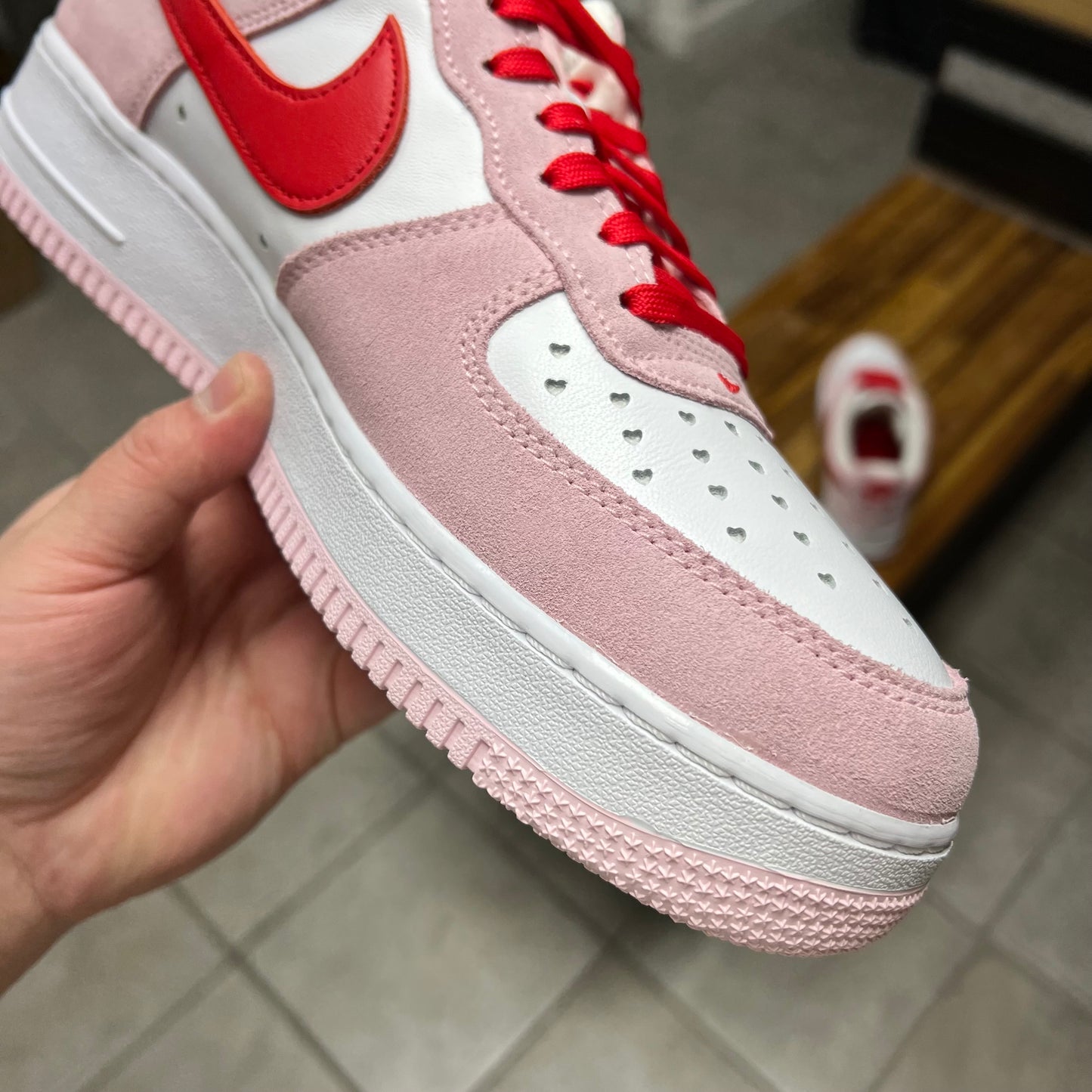 AF1 Low Valentine’s Day Love Letter (Worn)