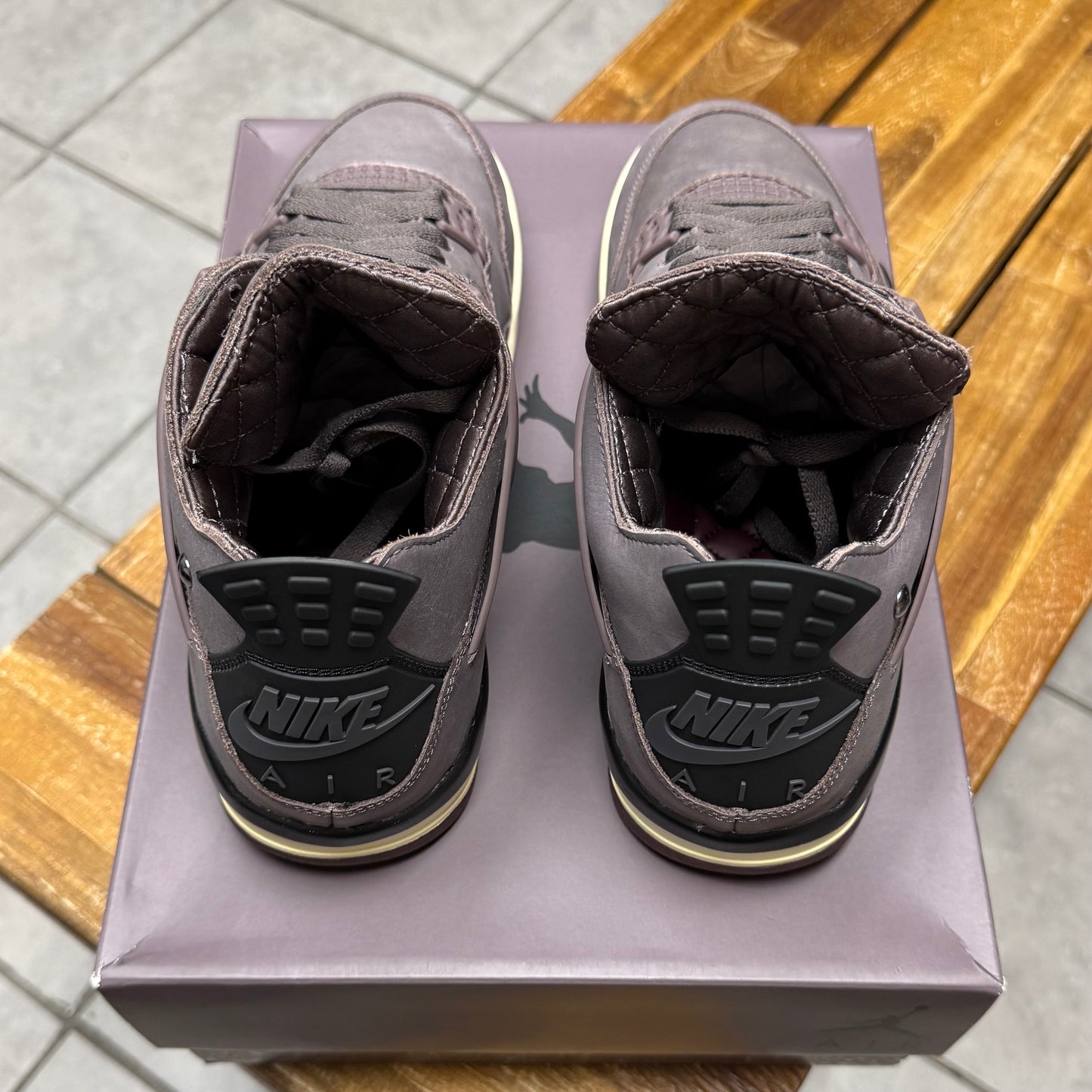Jordan 4 x A Ma Maniére Violet Ore (Worn)