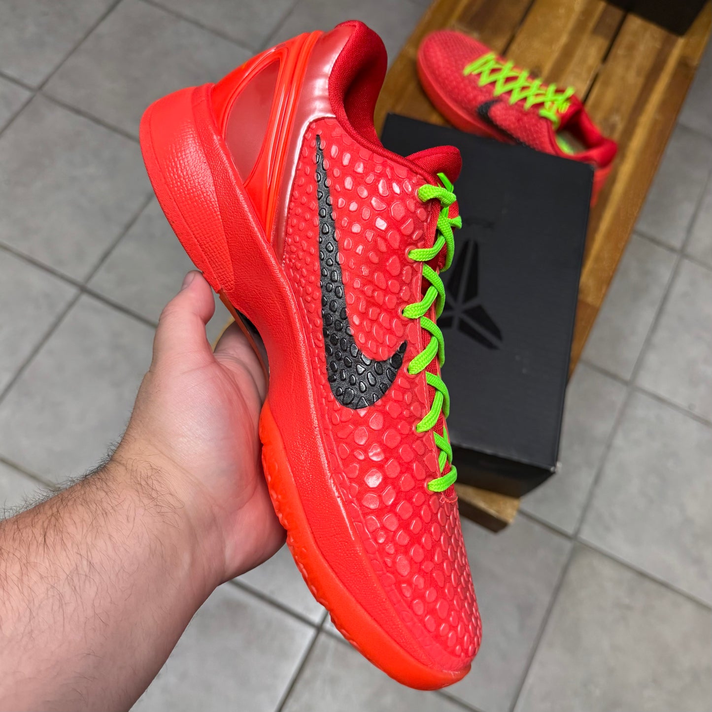 Kobe 6 Protro Reverse Grinch