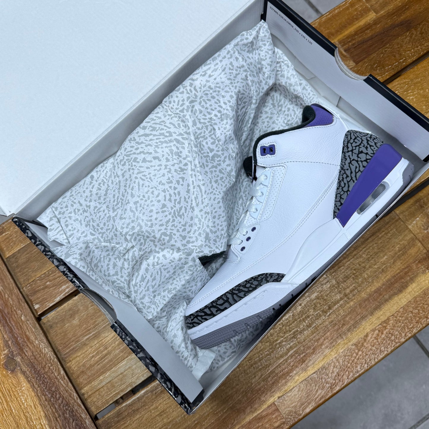 Jordan 3 Dark Iris