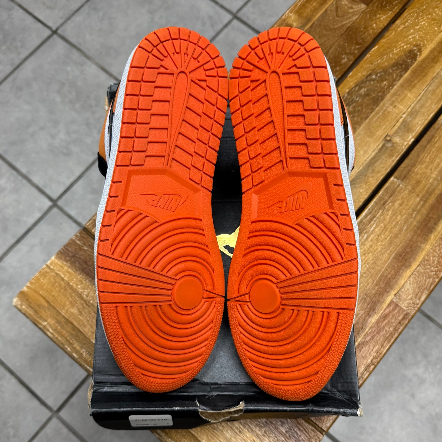 Jordan 1 Low Shattered Backboard (Worn)