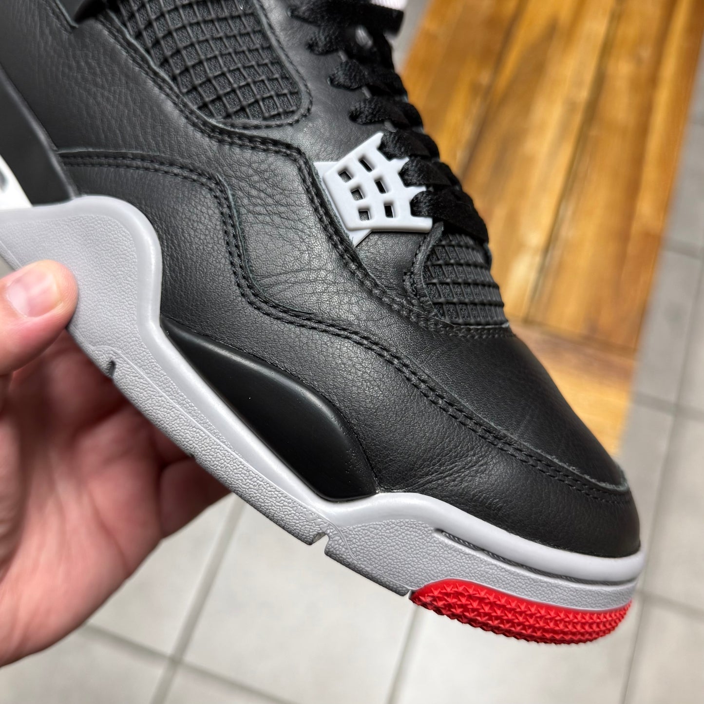 Jordan 4 Bred Reimagined (Worn)