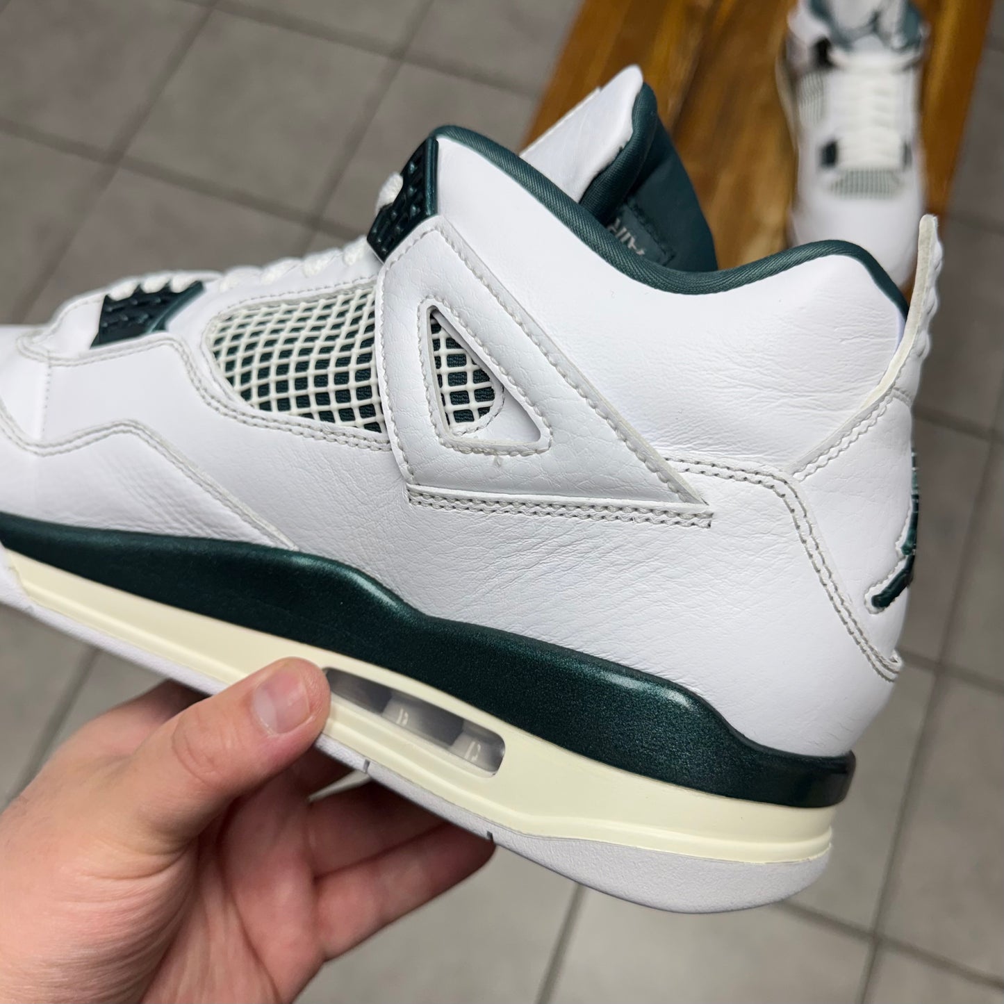 Jordan 4 Oxidized Green (Worn)