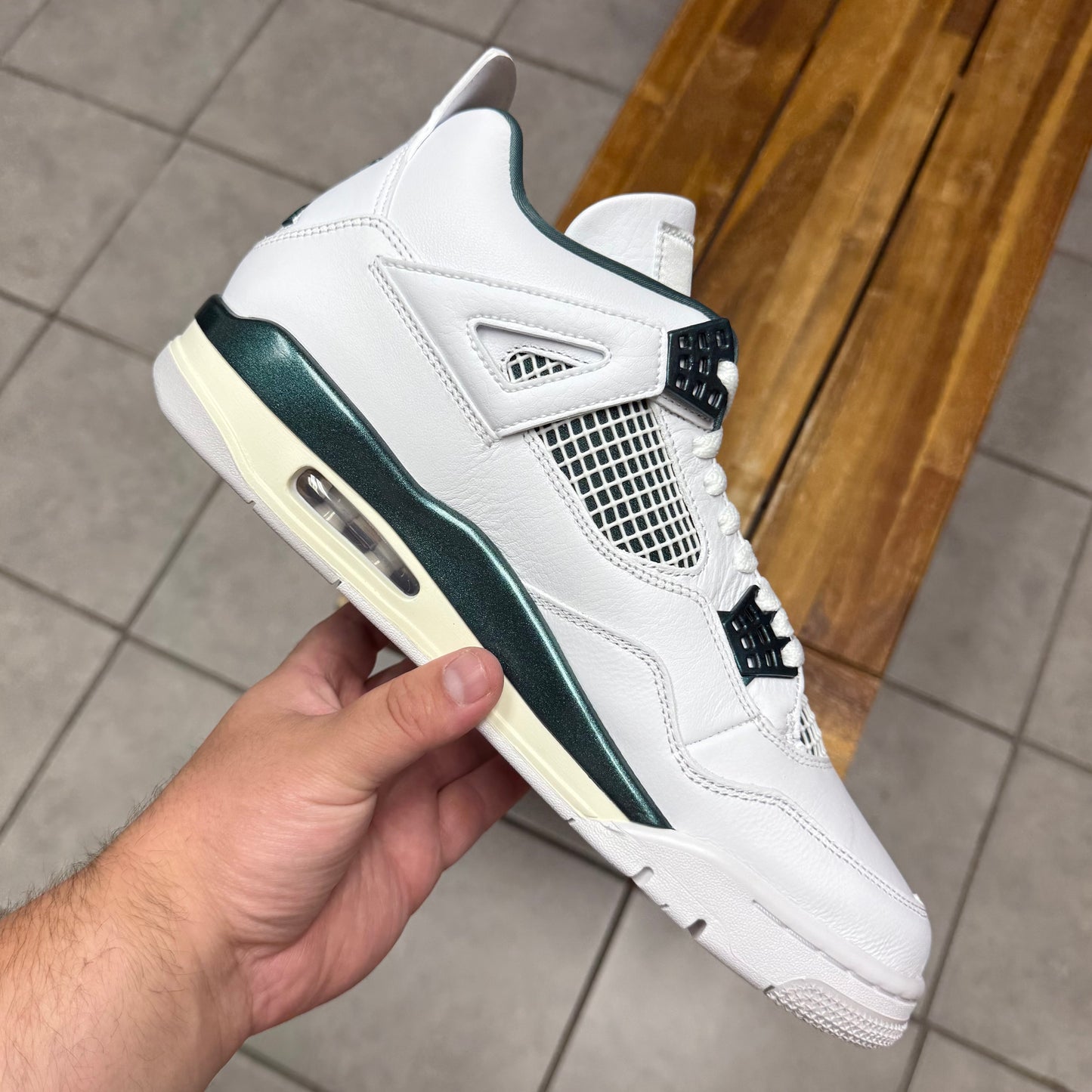 Jordan 4 Oxidized Green