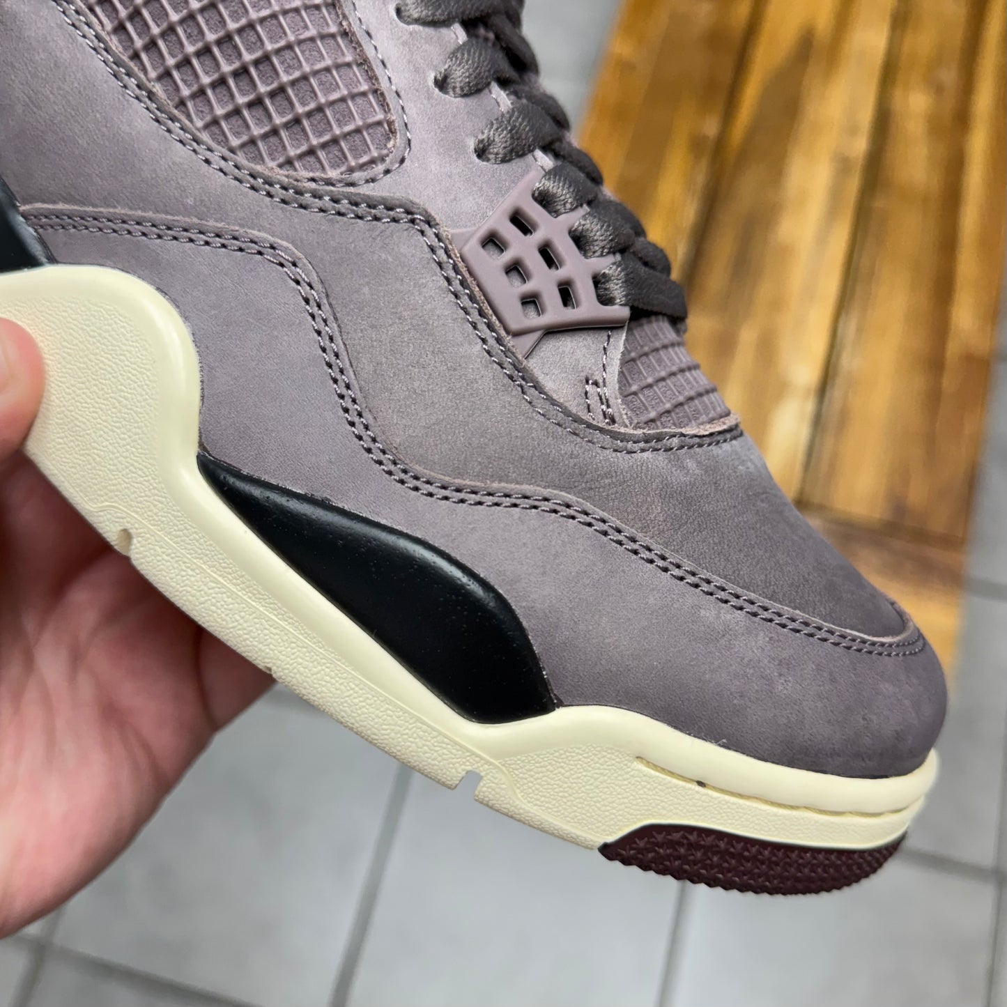Jordan 4 x A Ma Maniére Violet Ore (Worn)